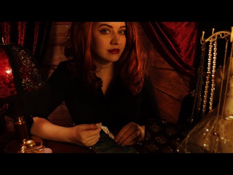 ASMR / Rich Vampire Girlfriend Turns You (Measuring, Personal Attention, Hair brushing, etc)