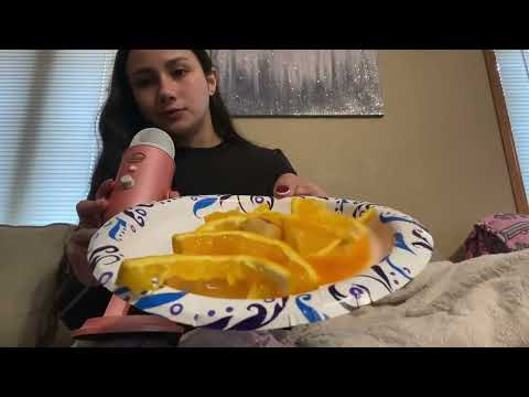 ASMR ~ Apples and Oranges 🍎🧡