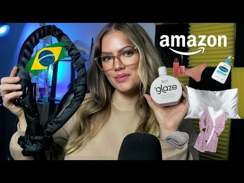 ASMR Presentes de Natal no Amazon 💤 Sussurros & Over Explaining (Novo trigger 100% hipnótico)