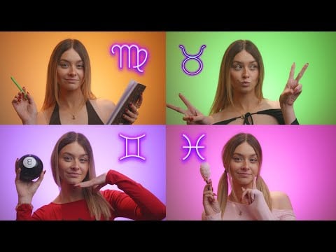 ASMR Zodiac Signs Help You Fall Asleep Tonight (4 In 1 Roleplays)