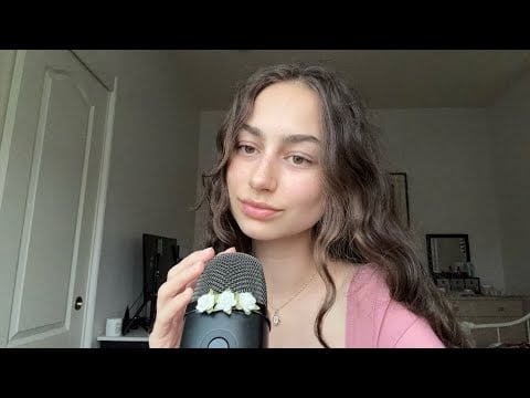 asmr mic rubbing & chit chats