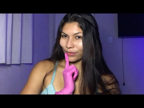 ASMR EXAME DOS NERVOS CRANIANOS | RELAXAMENTO GARANTIDO! 💯💤 (voz suave)