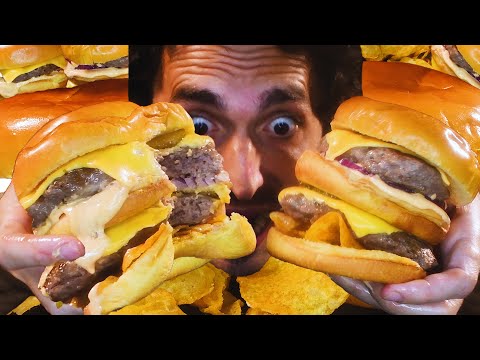 2X GIANT MCDONALDS BIG MAC WITH KOREAN SAUCE * ASMR NO TALKING MUKBANG * NOMNOMSAMMIEBOY