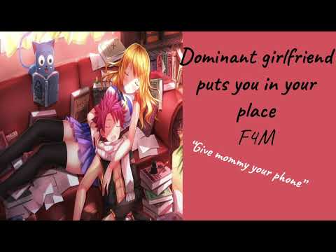 mommy dom girlfriend puts you in your place F4M/F4TM asmr soft spoken