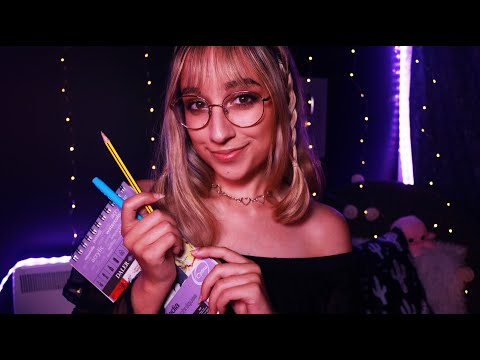 ASMR | Drawing & Complimenting You! 🙈 Personal Close-Up Attention 💖