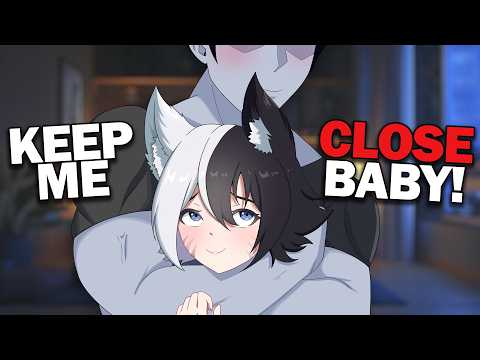 Sleepy Femboy Won’t Let You Go During a Rainstorm ASMR 🌧️
