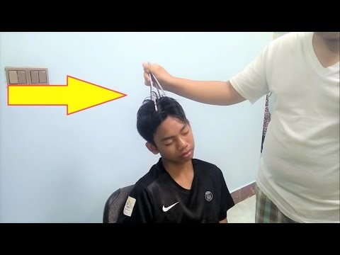 Relaxing Head Massage with Combo Chopsticks - ASMR Intense