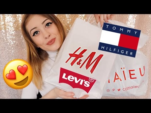 HAUL: H&M, LEVIS & TOMMY HILFIGER 😍