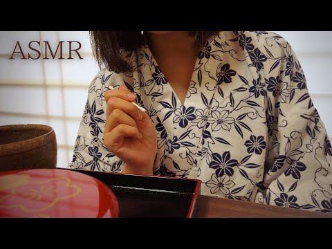 ASMR  温泉旅館ロールプレイ【オイルマッサージ、綿棒耳かき】癒しのひととき♪
