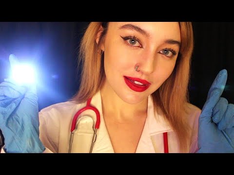 ASMR Full Body Medical Examination (Role Play)