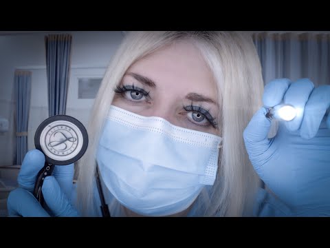 ASMR Emergency Medical Exam - Full Physical Assessment - Caring Hospital Doctor, Personal Attention