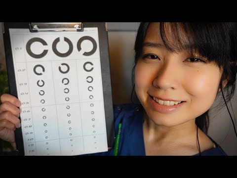 ASMR 丁寧な優しい声で眠気がおそってくる健康診断 ロールプレイ