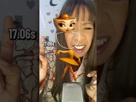 ASMR MONTANDO A BAILARINA CAPUCCINA #shortsvideo