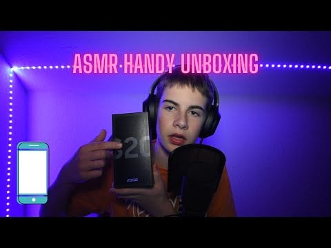 [ASMR Deutsch] Handy Unboxing | Samsung Galaxy S 20 | By ASMR Basics | German