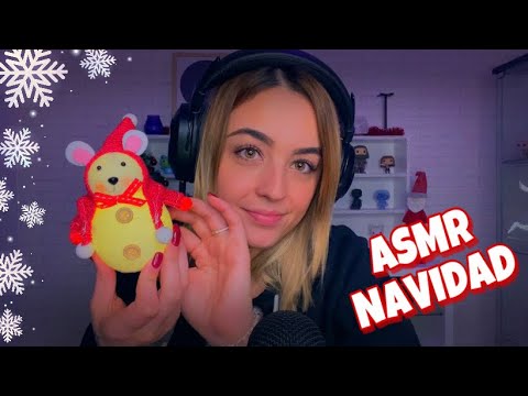 ASMR NAVIDAD 🎄 Los mejores TRIGGERS NAVIDEÑOS 🌟 | ASMR Español