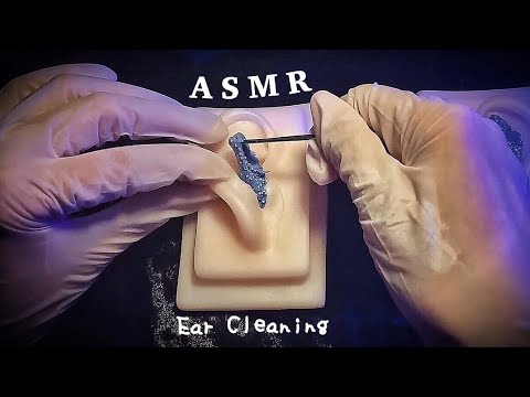 ASMR Ear Cleaning, Massage, Rubbing and Brushing