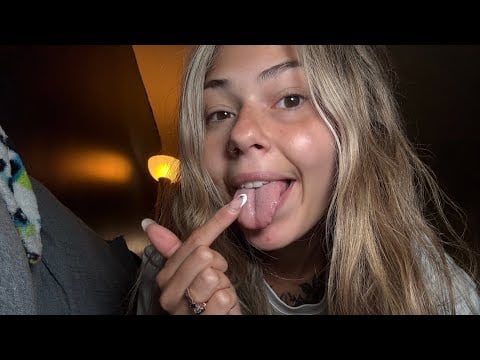 ASMR lofi Spit Painting You🎨 (Mouth Sounds)
