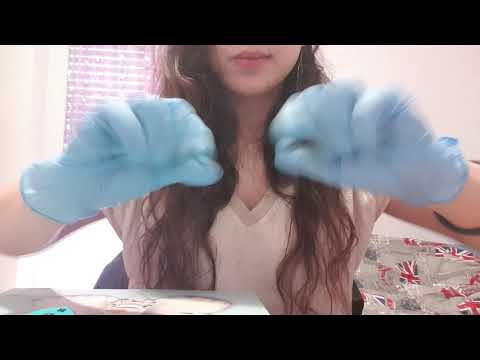 ASMR Gloves for Sleep Blue Objects to Stimulate Your Chinkles 💤