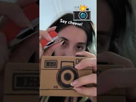 ASMR Taking Pictures of You - Cardboard & Stapler Sounds - No Talking - Visual & LoFi #asmr #shorts