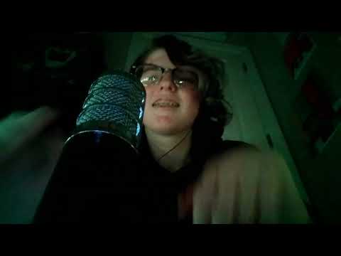 ASMR | Up close gentle mouth sounds with hand movements |