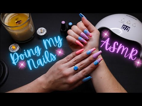 ASMR | Doing My Nails 💅🏼