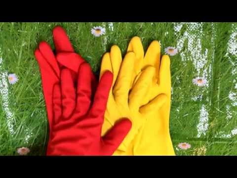Rubber Gloves & Multi Coloured Nails  [[ASMR]]