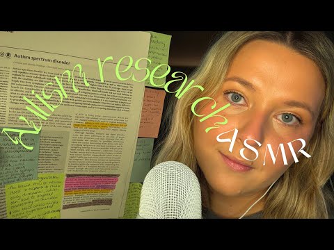 ASMR | Let’s talk about Autism research 