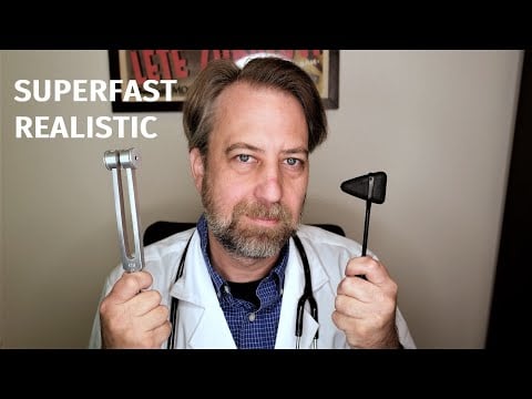 ASMR SUPER FAST Upper limb neurological exam REALISTIC! - Short