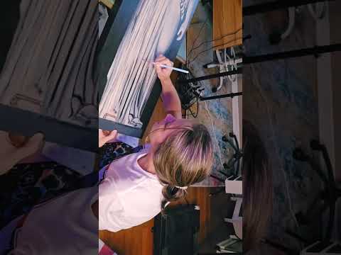 #asmr #art #brushstrokes #painting #catsounds #birdsounds #quiet #wip