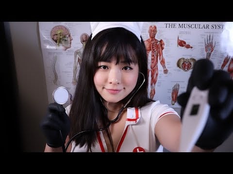 ASMR | Extremely Loving Night Nurse Checks Your Temperature 😉