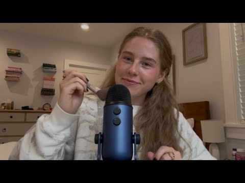 ASMR | Testing My New Mic! Tapping/Scratching on Random Objects & Mic Brushing