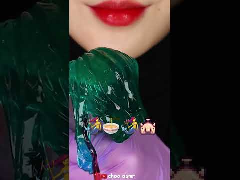 Homemade beeswax candy, Jelly, Blobfish eating sound ASMR