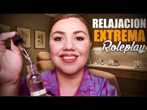 ASMR Tu Dermatologa Realista Examina tu Carita Roleplay para DORMIR