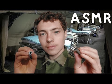 ASMR FR: Roleplay🧑‍⚕️Médecin militaire🧑‍⚕️(tu t'es pris une balle)