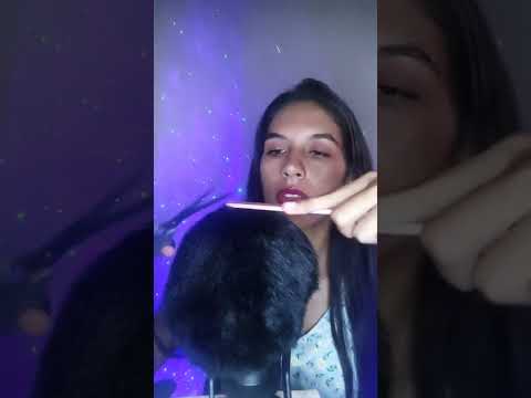 ASMR CORTANDO SEU CABELO EM 1 MINUTO #asmrshorts