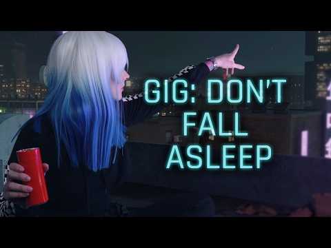 Night Mission ASMR // cyberpunk, roleplay, small talk, focus games