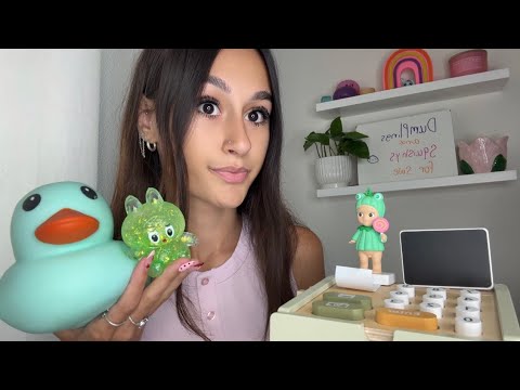 ASMR| Selling YOU dumplings and squishys at the BEST toy store 