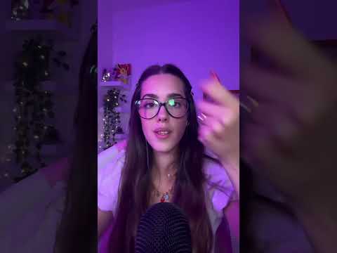 Visual triggers che adoro quanto voi! 💜🥹 #asmr #relax #triggersforsleep #visualtingle #tingles