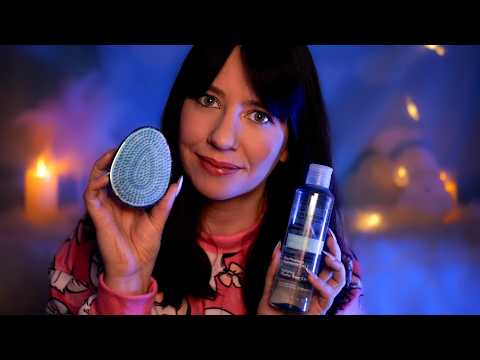 ASMR • Une amie s’occupe de toi ✨ Soin du visage, Brossage, Papouille, Cadeau...