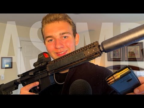 ASMR with my NEW Gun