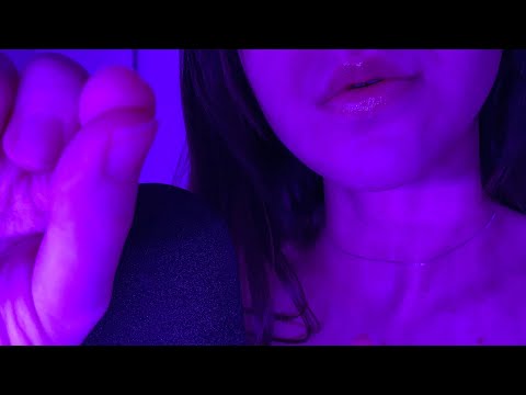 [ASMR - No Talking] 👄 Mouth sounds + personal attention (plucking) 👄