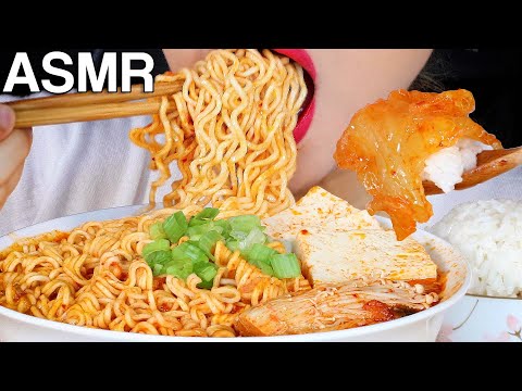 ASMR Kimchi Jjigae Korean Home Meal 김치찌개 집밥 먹방 Eating Sounds Mukbang