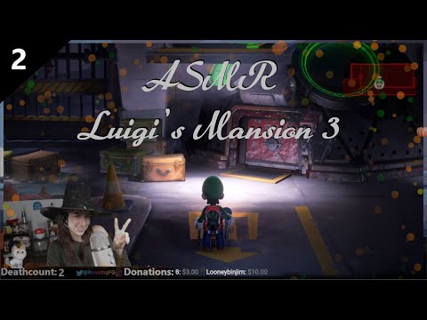 ASMR - Whispers and Ghost! Luigi's Mansion 3