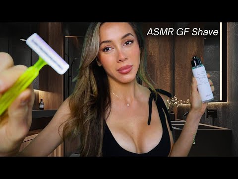 ASMR Girlfriend Shaves Your Beard | Soft Spoken