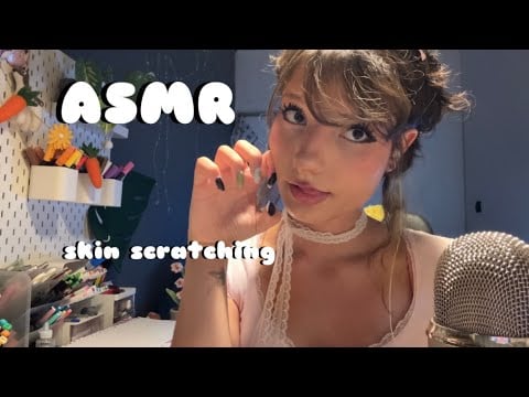𑣲ASMR || skin scratching 💅 