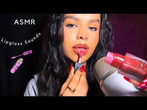 ASMR~ Intense Lipgloss Application, Mouth Sounds & Lipgloss Pumping (So Tinglyyy)