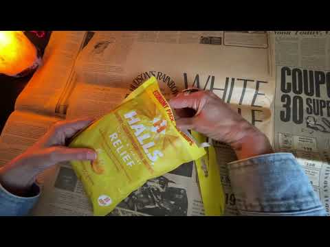 Continuing Looking at a Vintage Newspaper ~ ASMR