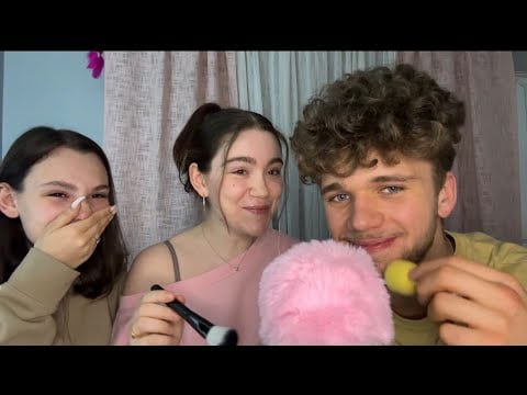 My Slavic friends try ASMR for the FIRST time (Russian and Ukrainian) 