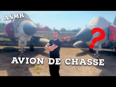 ASMR  : DANS UN AVIONS DE CHASSE DE L'ARMEES