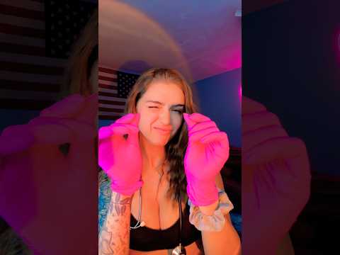 Glove application #asmr